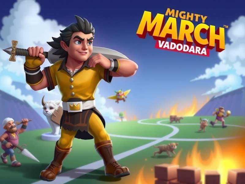 Mighty March Vadodara - The Ultimate Strategy Game Mighty March Vadodara Game Banner